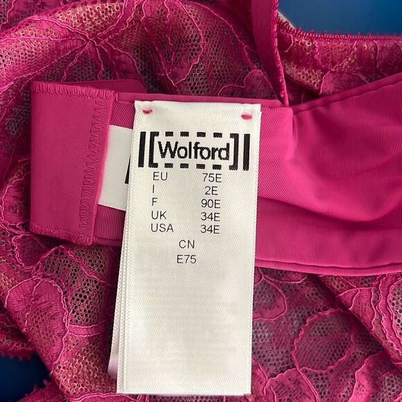 NWT Wolford Magnolia Full Cap Bra 34E 34 DD - Picture 11 of 13